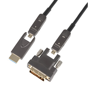 DVI-HDMI光ケーブル着脱タイプ１
