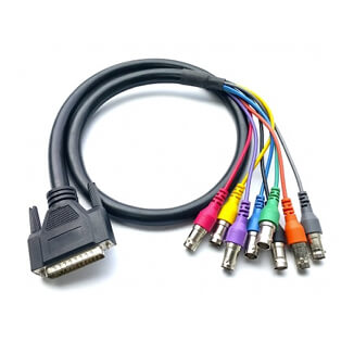 DB25-BNCケーブル